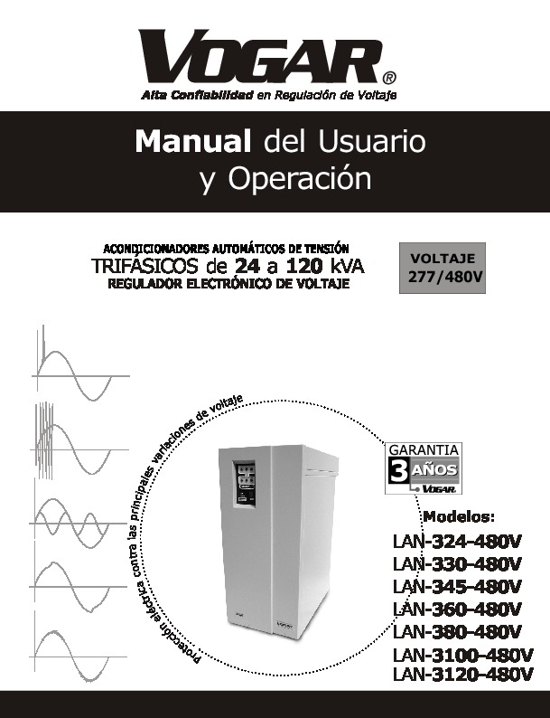 Manual LAN 324 3120 480V pdf Manual LAN 324 3120 480V pdf