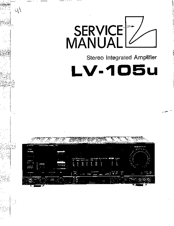 Luxman LV 105U pdf Luxman LV 105U pdf