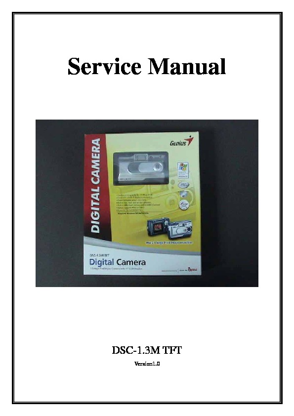 DSC 1 3M+TFT+Service+Manual pdf DSC 1 3M+TFT+Service+Manual pdf