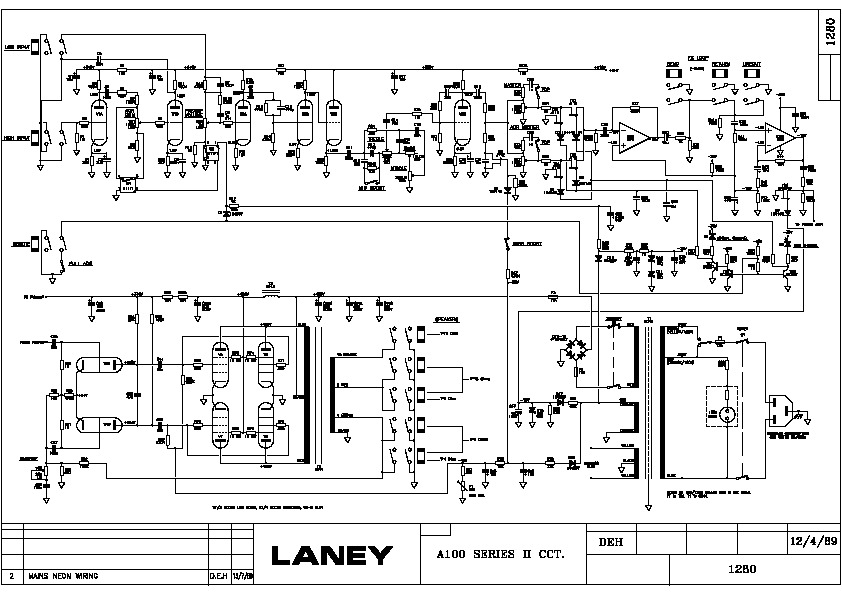 LANEY A100 series II pdf LANEY A100 series II pdf