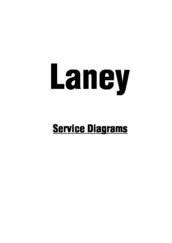 Laney GH100L pdf Laney GH100L pdf