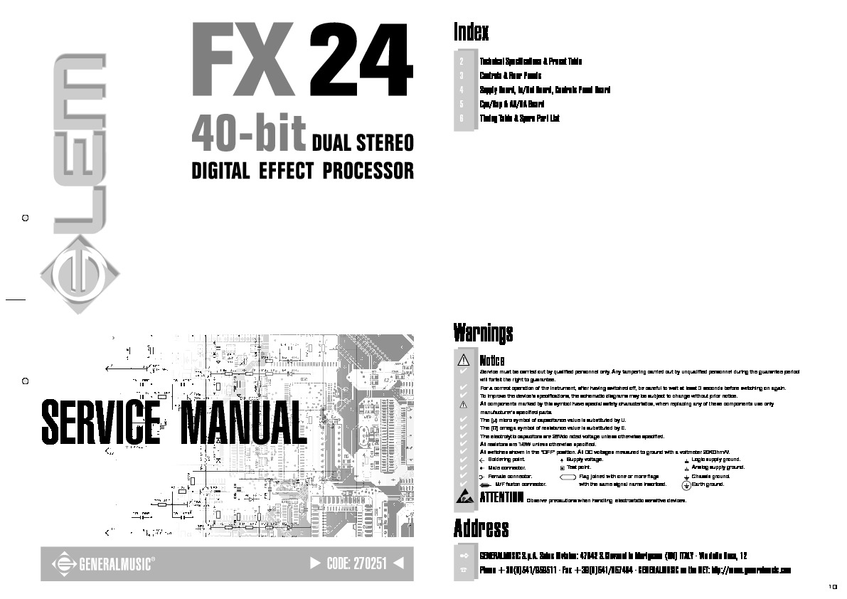 LEM FX24 Digital Effect pdf LEM FX24 Digital Effect pdf