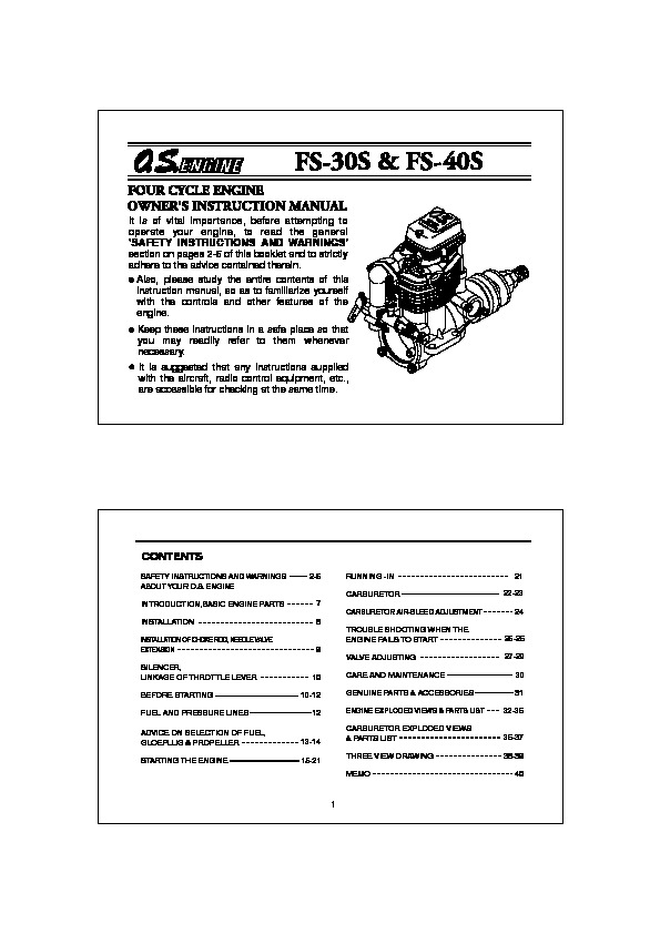 FS 30S, FS 40S Manual pdf FS 30S, FS 40S Manual pdf