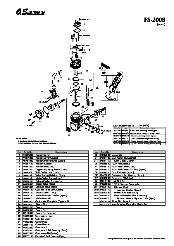 Four Stroke motor FS-200S parts.pdf