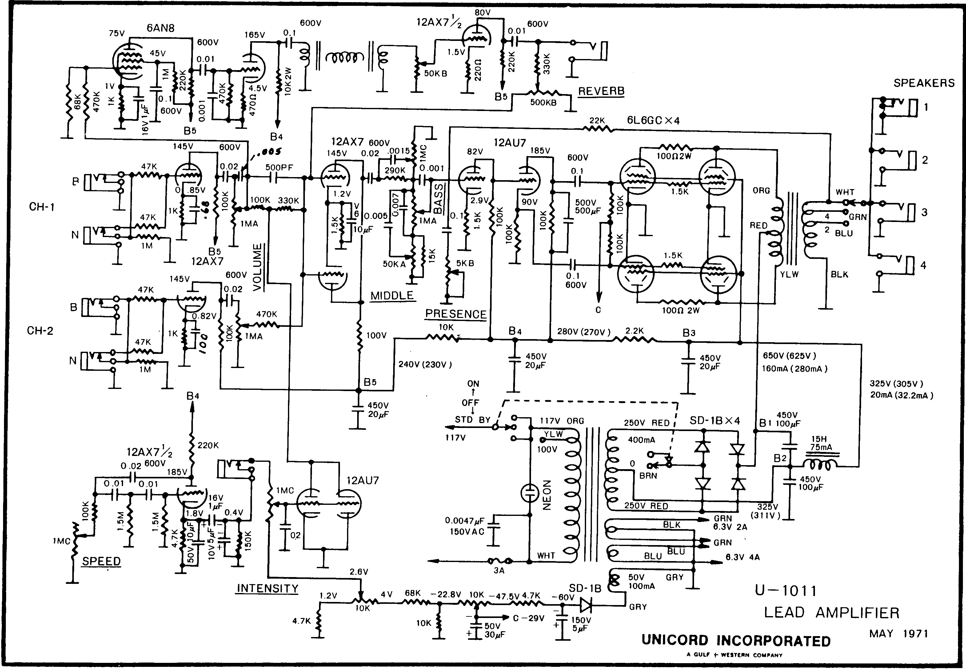Univox U-1011 Amplifier Schematic.gif