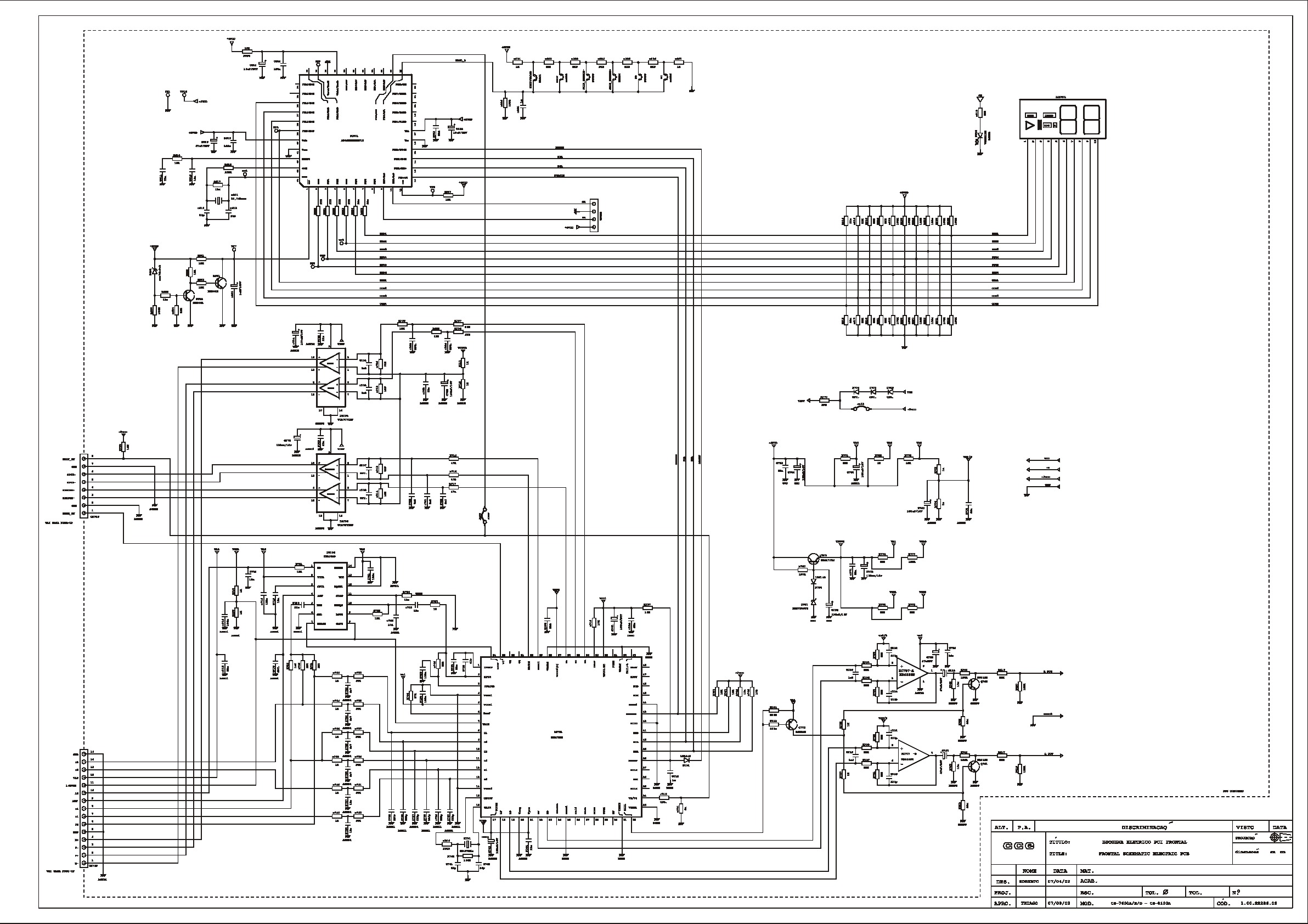 CCE Audio CS-7600D Diagrama Esquematico.pdf