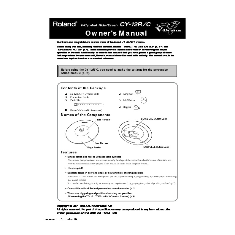 Roland CY-12R-C Manual del Usuario.pdf