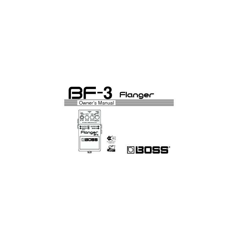 Roland BF 3 Manual del Usuario pdf Roland BF 3 Manual del Usuario pdf