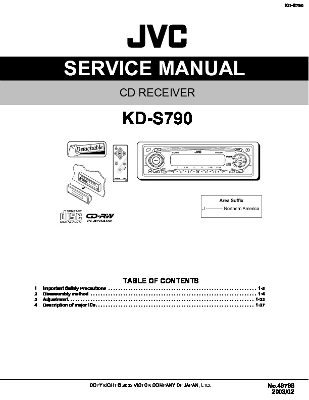 JVC KD-S790 Manual de Servicio.pdf
