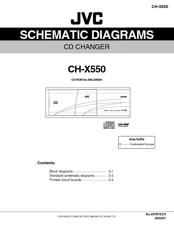 JVC CH-X550 Diagrama Esquematico.pdf