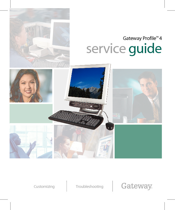 Notebook Getaway gateway profile 4 Manual de Servicio pdf Gateway