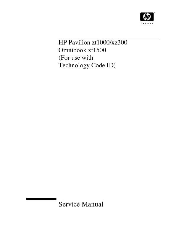 HP Pavilion zt1000xz300.pdf