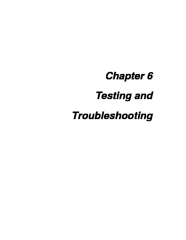 GL31_ch6-Testing and Troubleshooting pdf CX GL31 Barebone GL31