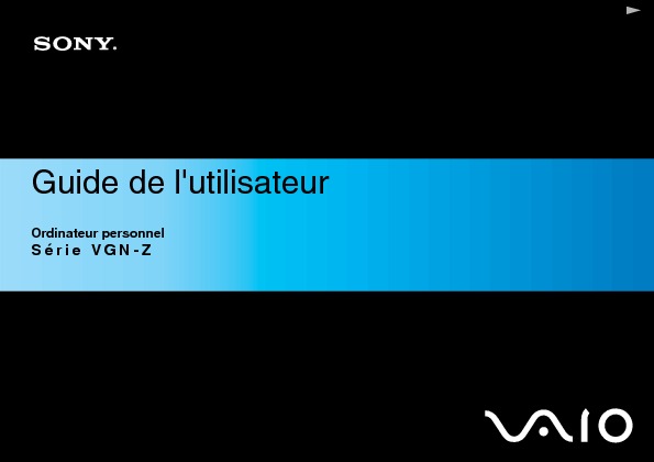 Sony Vaio Manual del Usuario Z11 H Frances.PDF