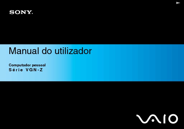 Sony Vaio Manual del Usuario Z11 H Portugues pdf SONY