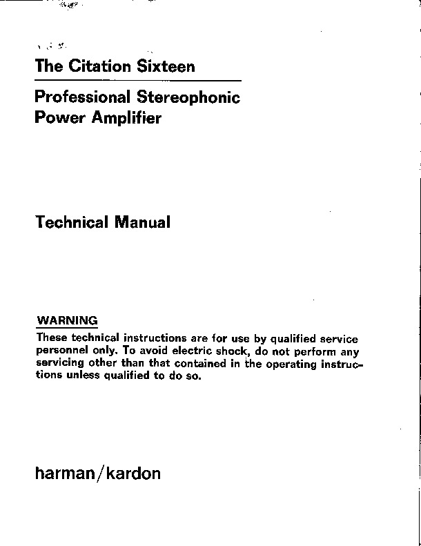 Harman Kardon Citation Sixteen power amp.pdf