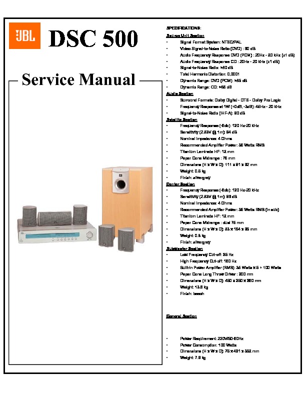 DSC 500 Service manual .pdf