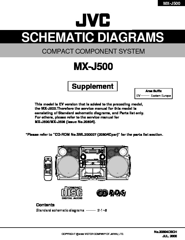 JVC MX J500 COMPACT COMPONENT SYSTEM suplement.pdf