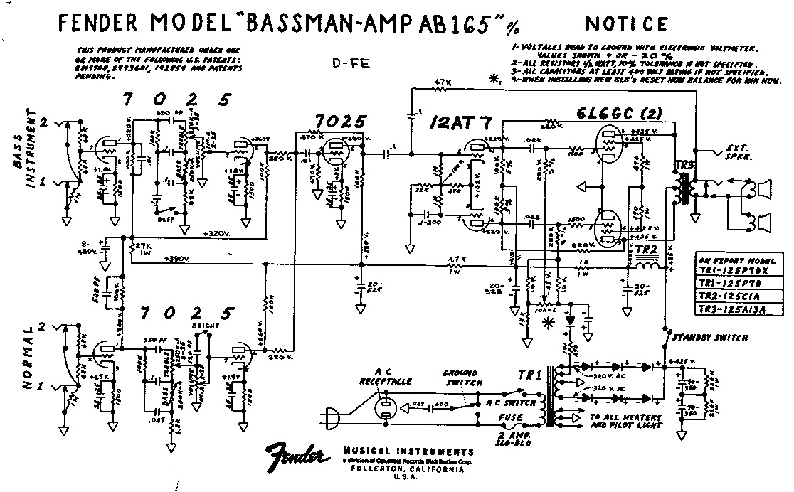 FENDER BASSMAN AMP AB165.pdf