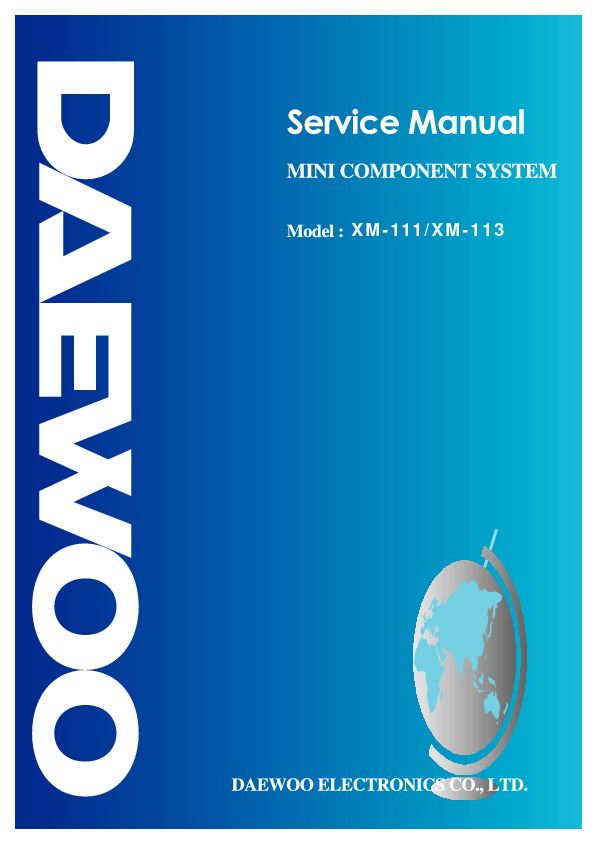 DAEWOO XM 113.pdf