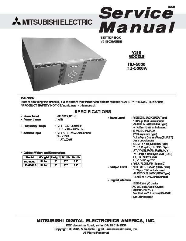 HD 5000 Service Manual.PDF