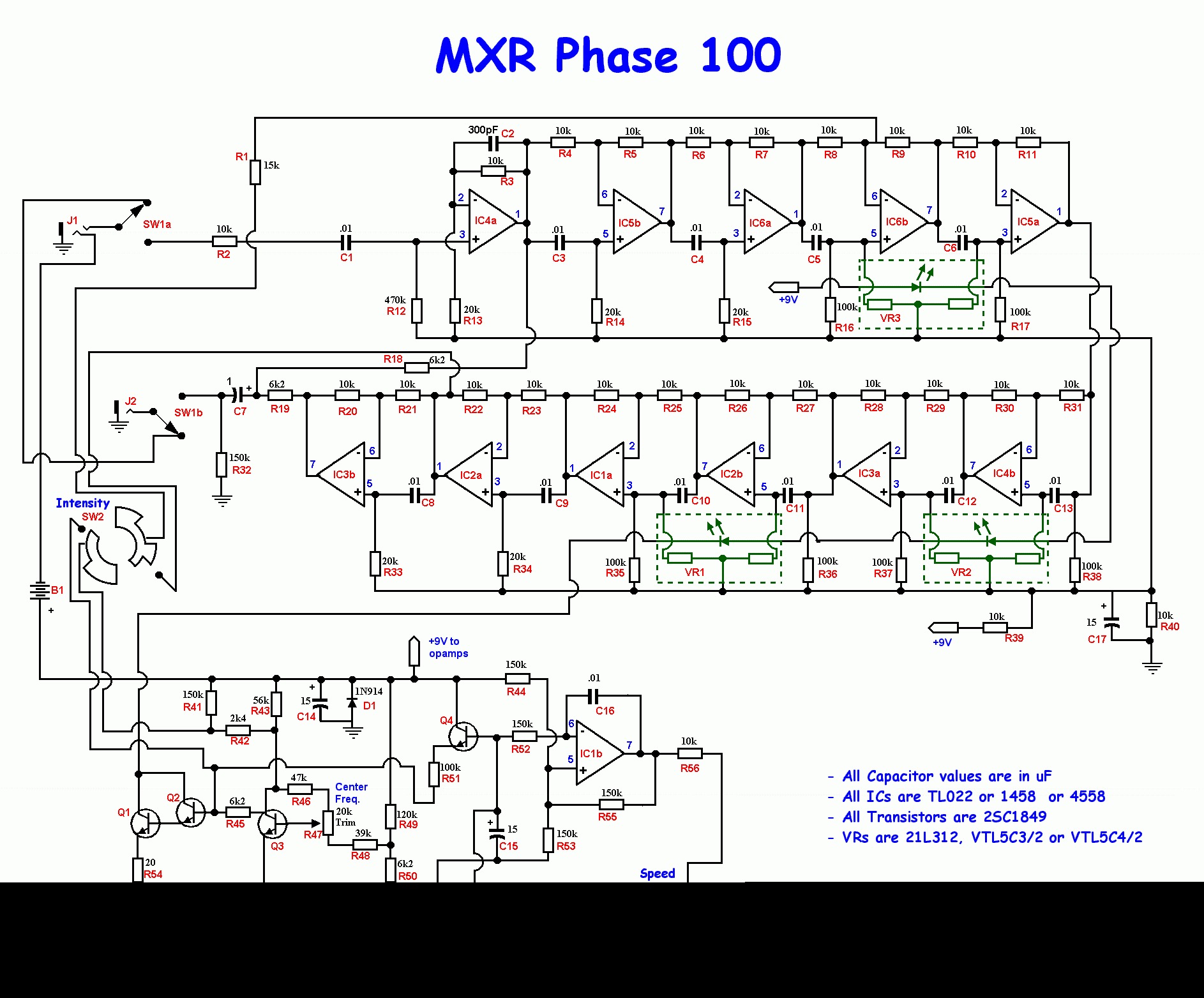 MXR M107 phase-100 pedal schematic.pdf