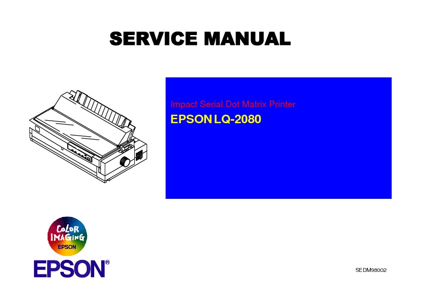 Epson LQ-2080 Manual de Servicio.pdf