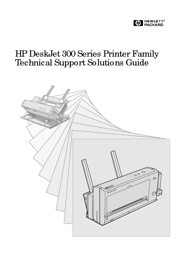 HP DeskJet 310, 320, 340 Technical Support Solutions Guide.pdf