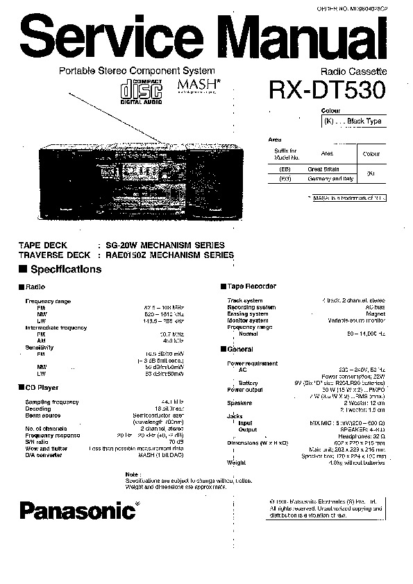 Panasonic RX DT530.pdf