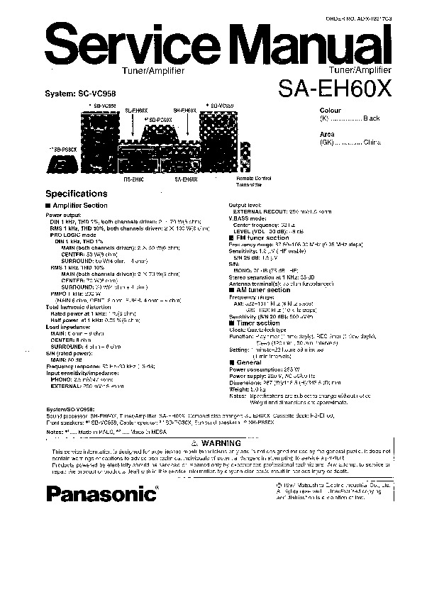 Panasonic SA EH60X.pdf