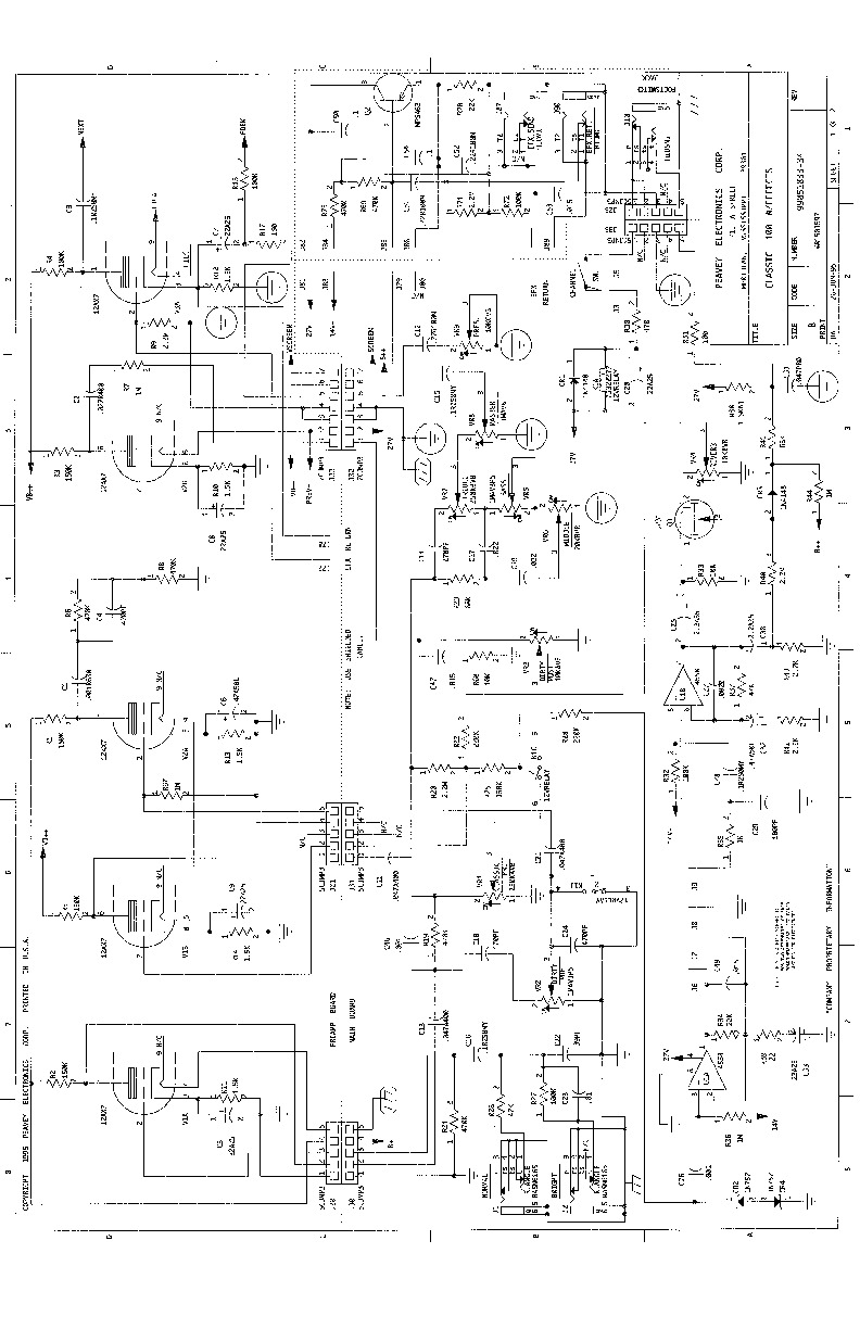 Peavey – Página 3 –  – Diagramas electronicos y diagramas  eléctricos