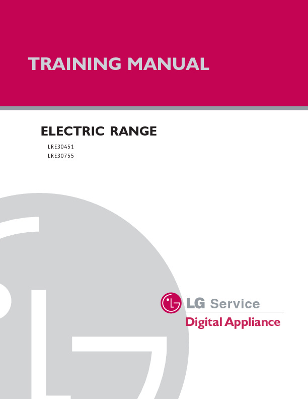 LRE30755 Training Manual 1.pdf LG LRE30755