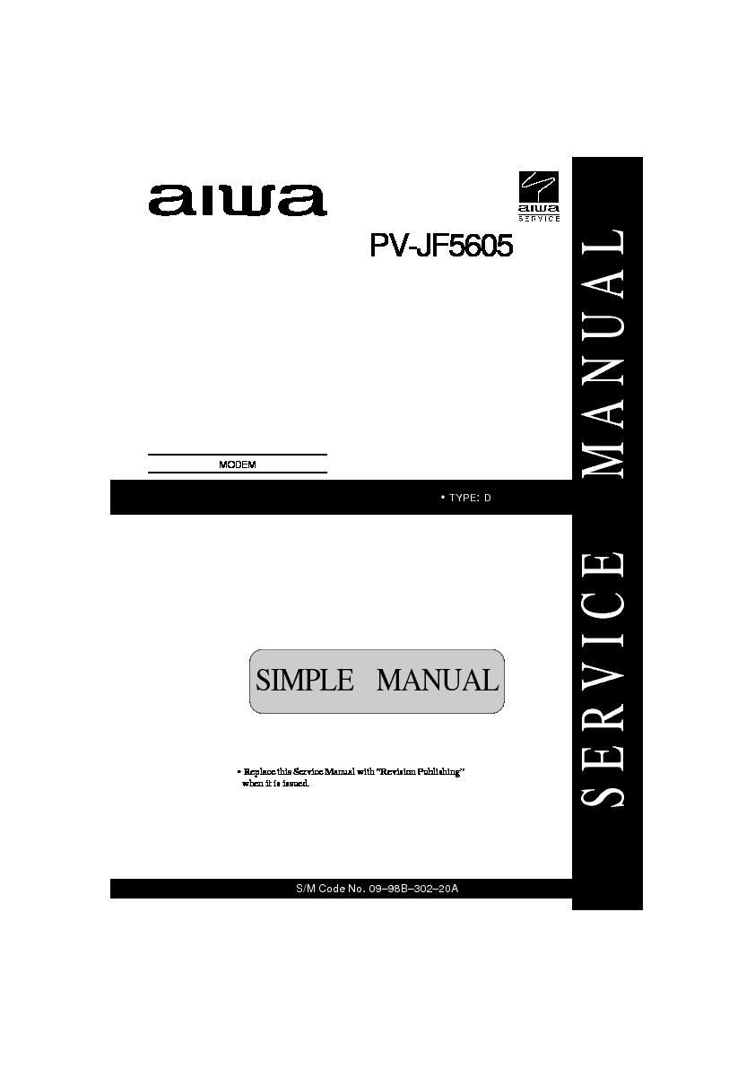 PV-JF5605 sm.pdf Aiwa