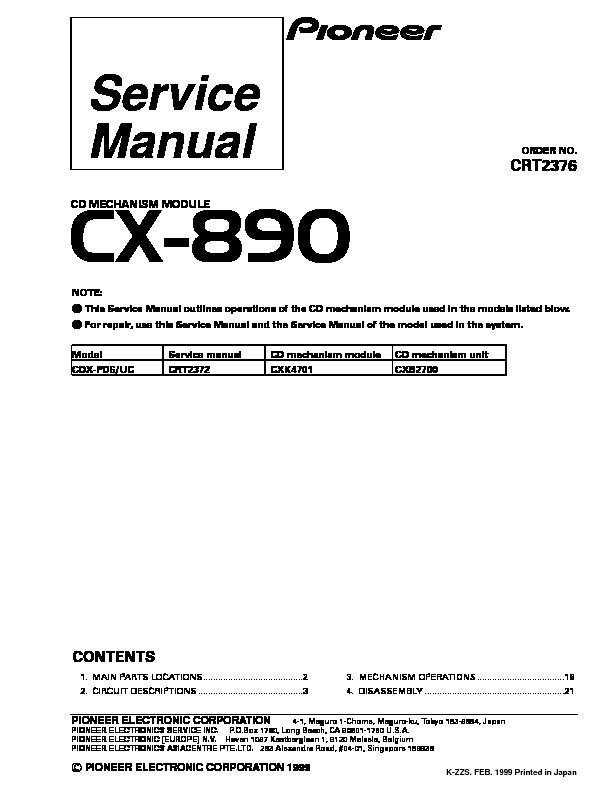 CX 890 cd mechanism module.pdf