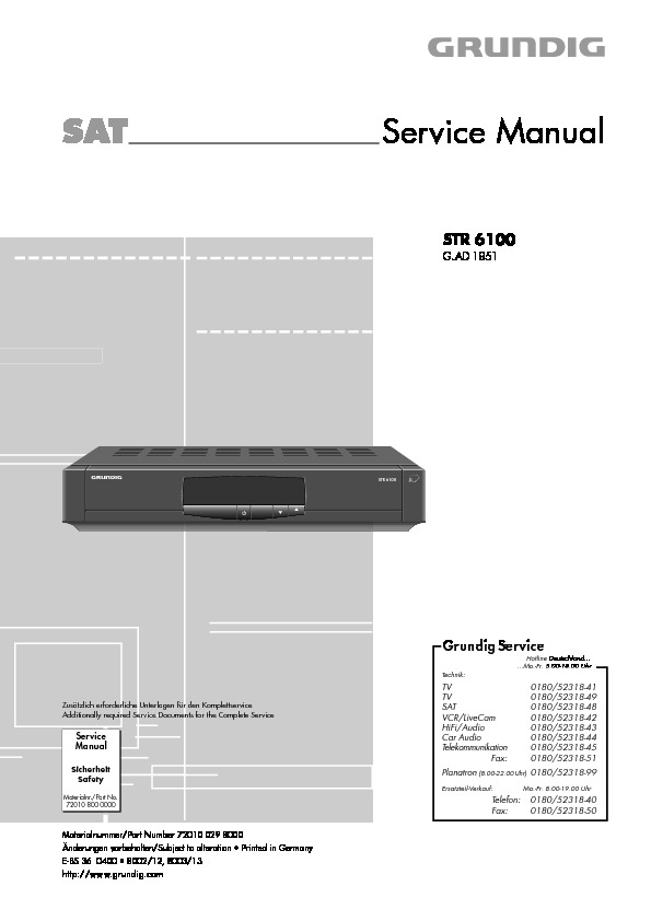 STR 6100 grundig satellite receiver.pdf Grundig