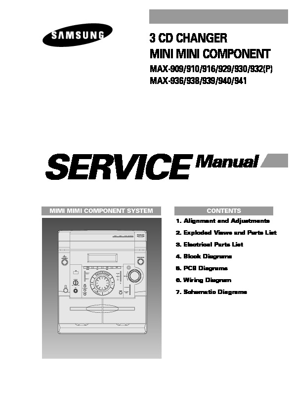 SAMSUNG MAX-909 schematic.pdf