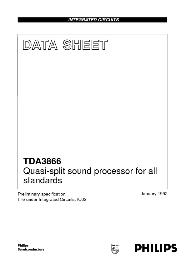 TDA3866.PDF Philips