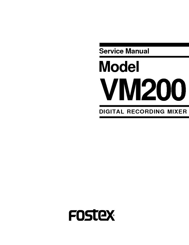 Fostex vm200 service manual.pdf