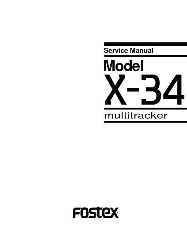 Fostex x34 service manual.pdf