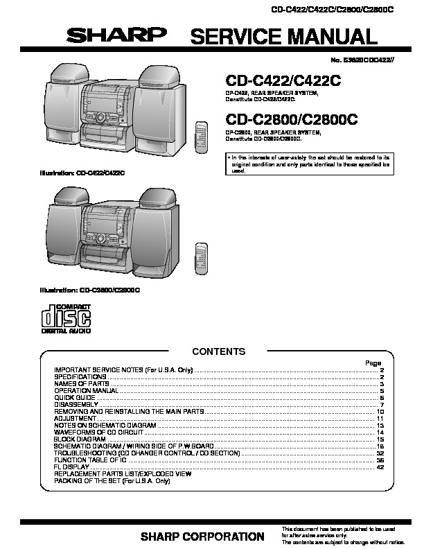 Sharp CD-C422, 2800.pdf