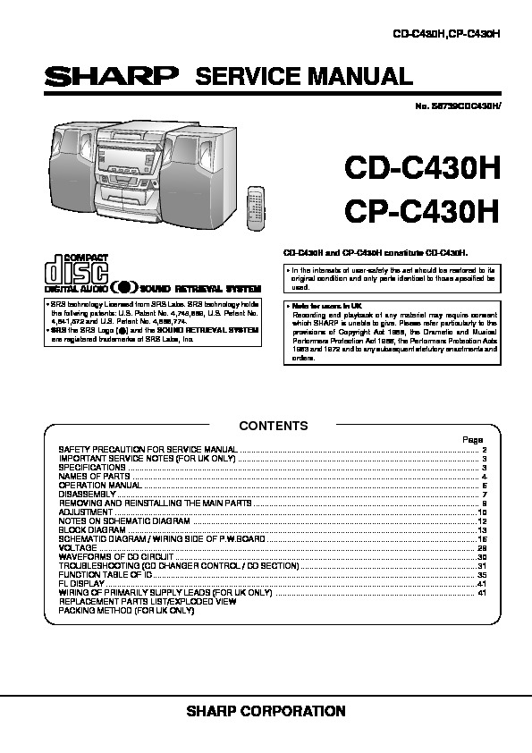 Sharp CD C430H.pdf