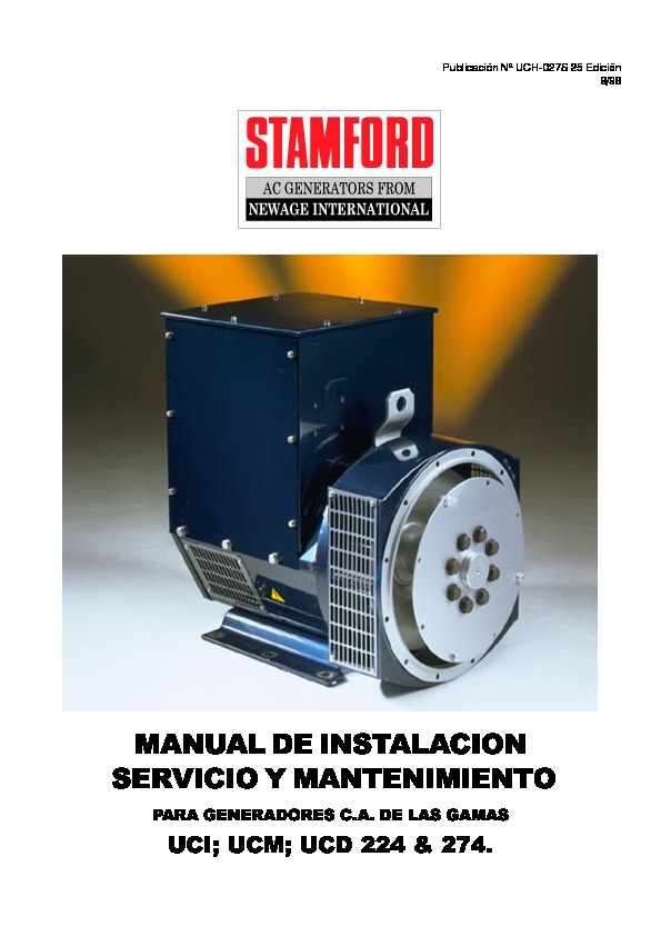 MANUAL DE OPERACION Y MANTENIMIENTO DE GENERADOR STANFORD.pdf stamford