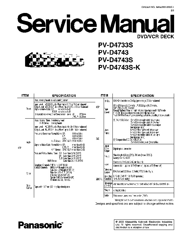 PV-D4733S.pdf Panasonic