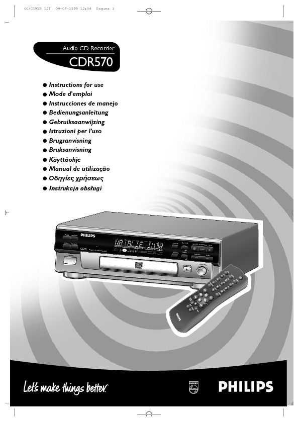 cdr570 Manual Usuario.pdf Philips CDR 570