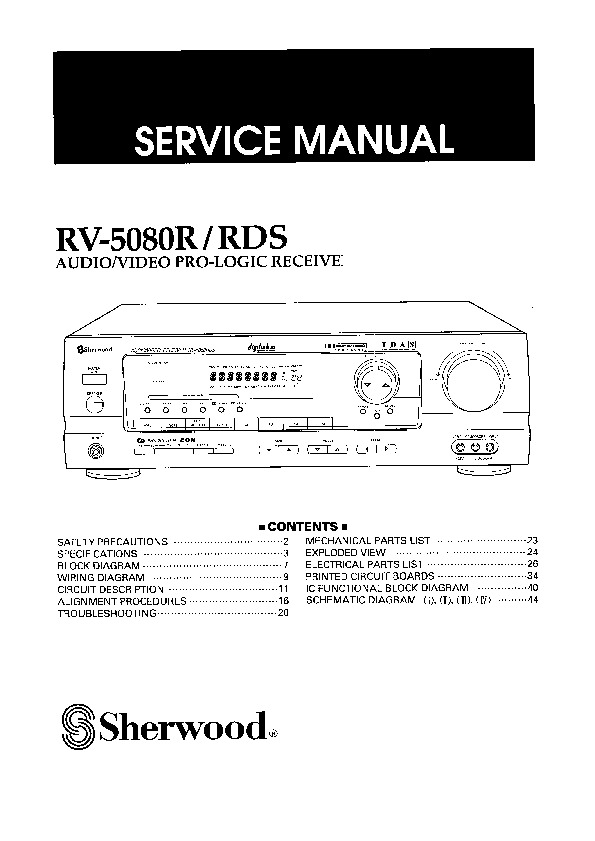 Sherwood RV 5080R Service.pdf