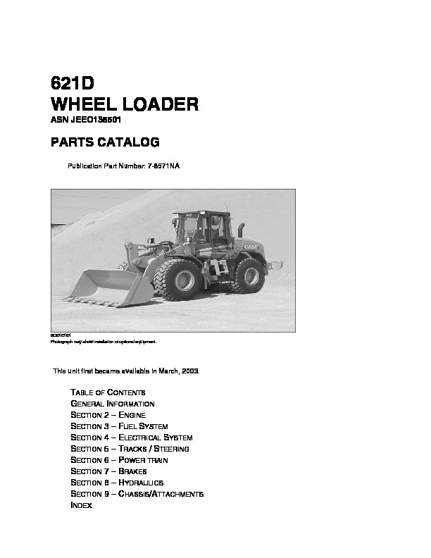 621D Wheel Loader 7-8571-CD.pdf 621D Wheel Loader 7-8571-CD