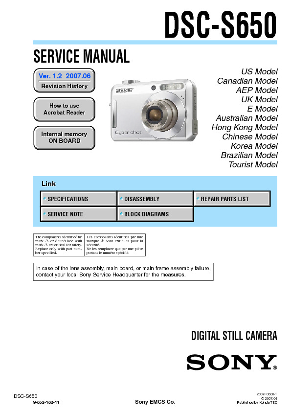 DSC S650 pdf DSC S650 pdf