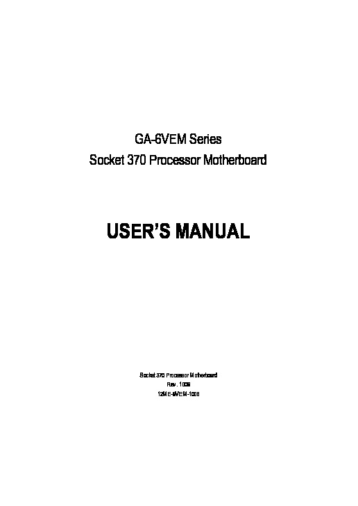 Manual 6vem Intel Celeron pdf Manual 6vem Intel Celeron pdf
