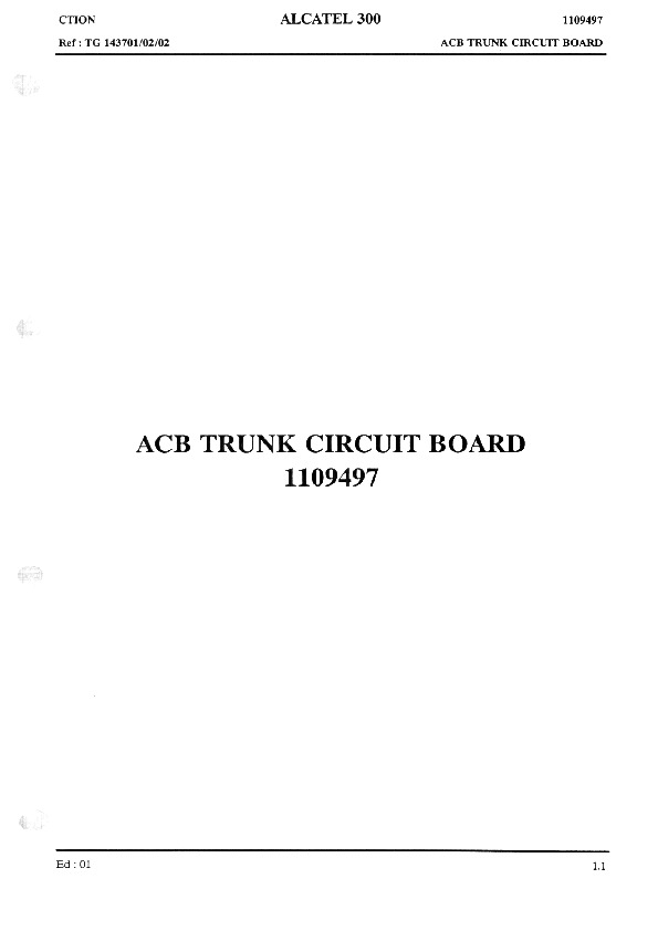 1109497   ACB Trunk Circuit pdf 1109497   ACB Trunk Circuit pdf