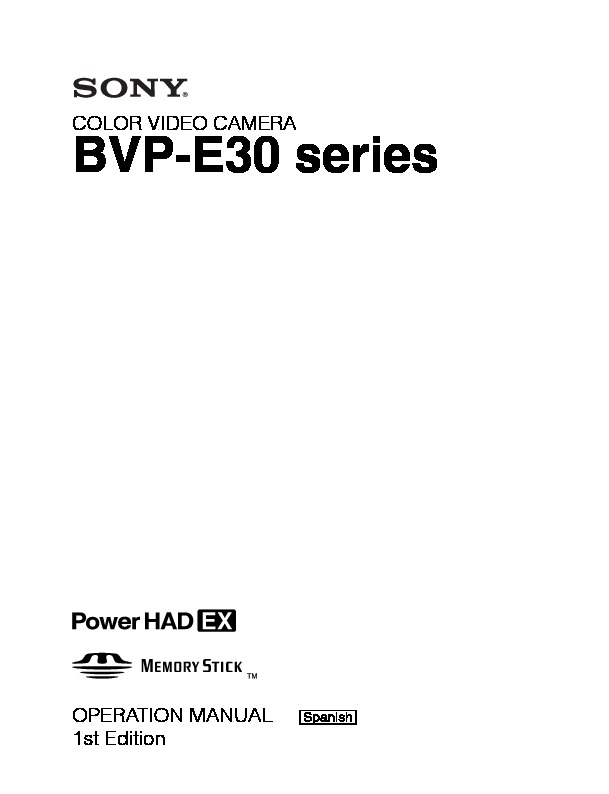 MANUAL BVP E30WSP pdf MANUAL BVP E30WSP pdf